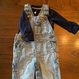 OshKosh overalls with matching shirt